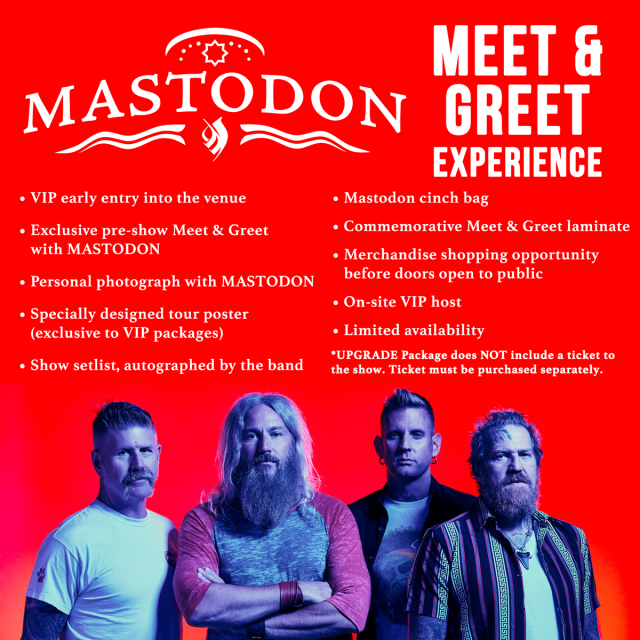 Mastodon Tour Dates